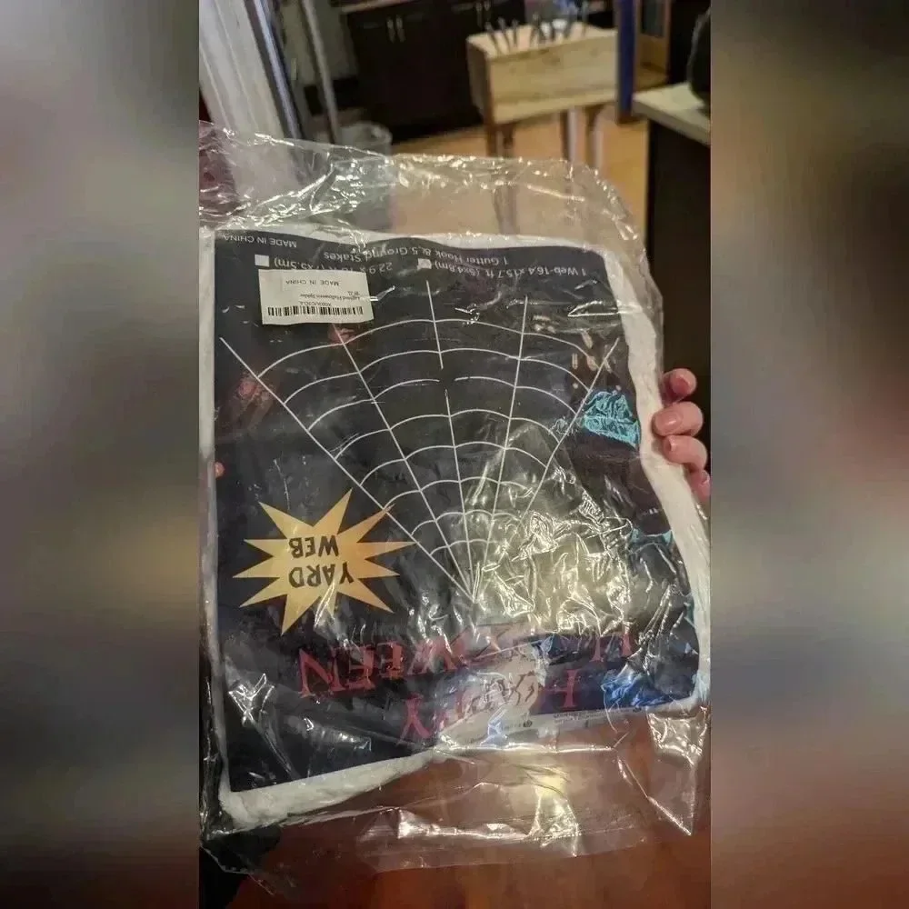 Spider Web Halloween Decoration (New)